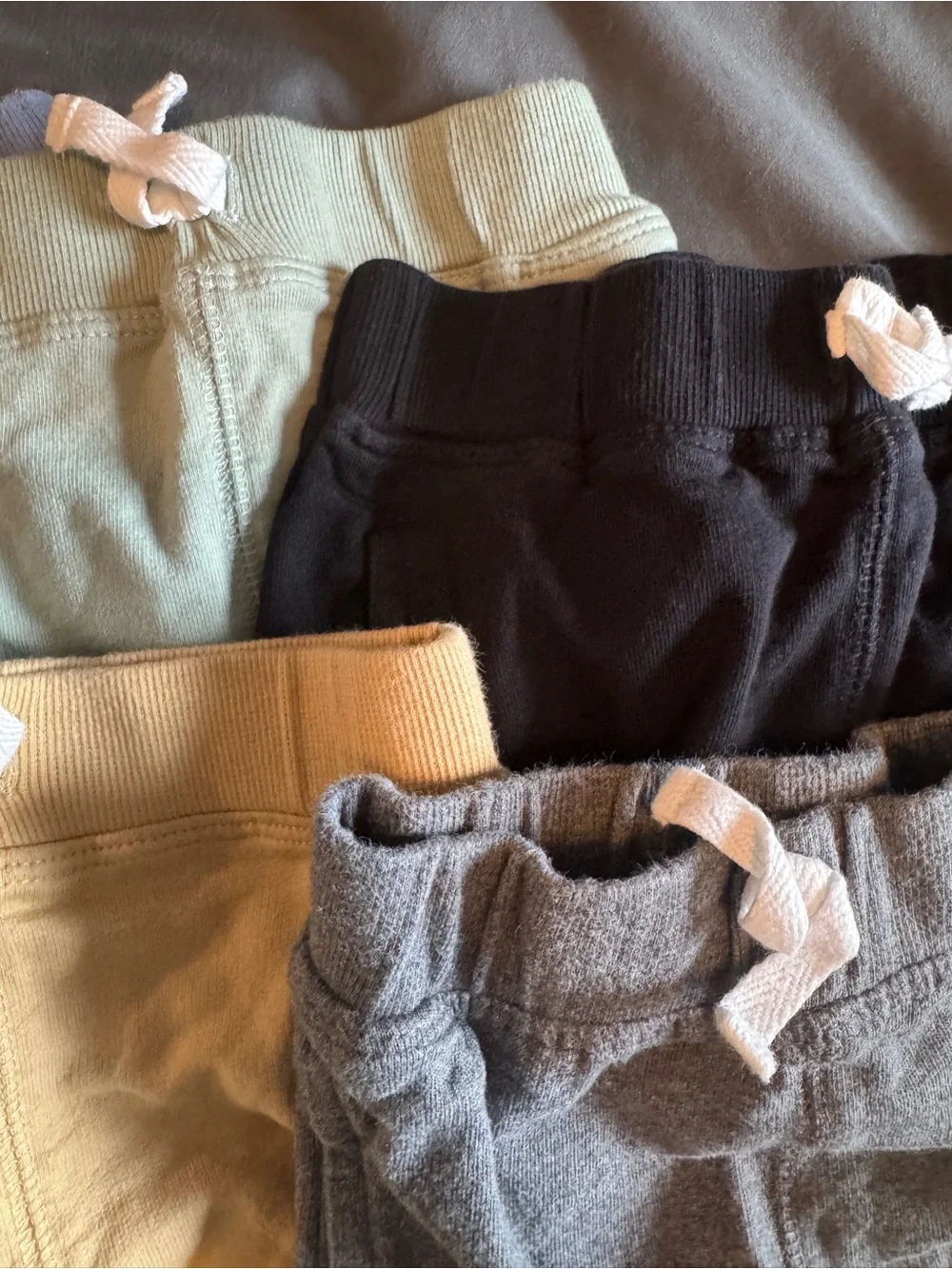 Gerber Baby Cotton Shorts - Yellow, Black, Light Gray, Green, Dark Gray, Blue